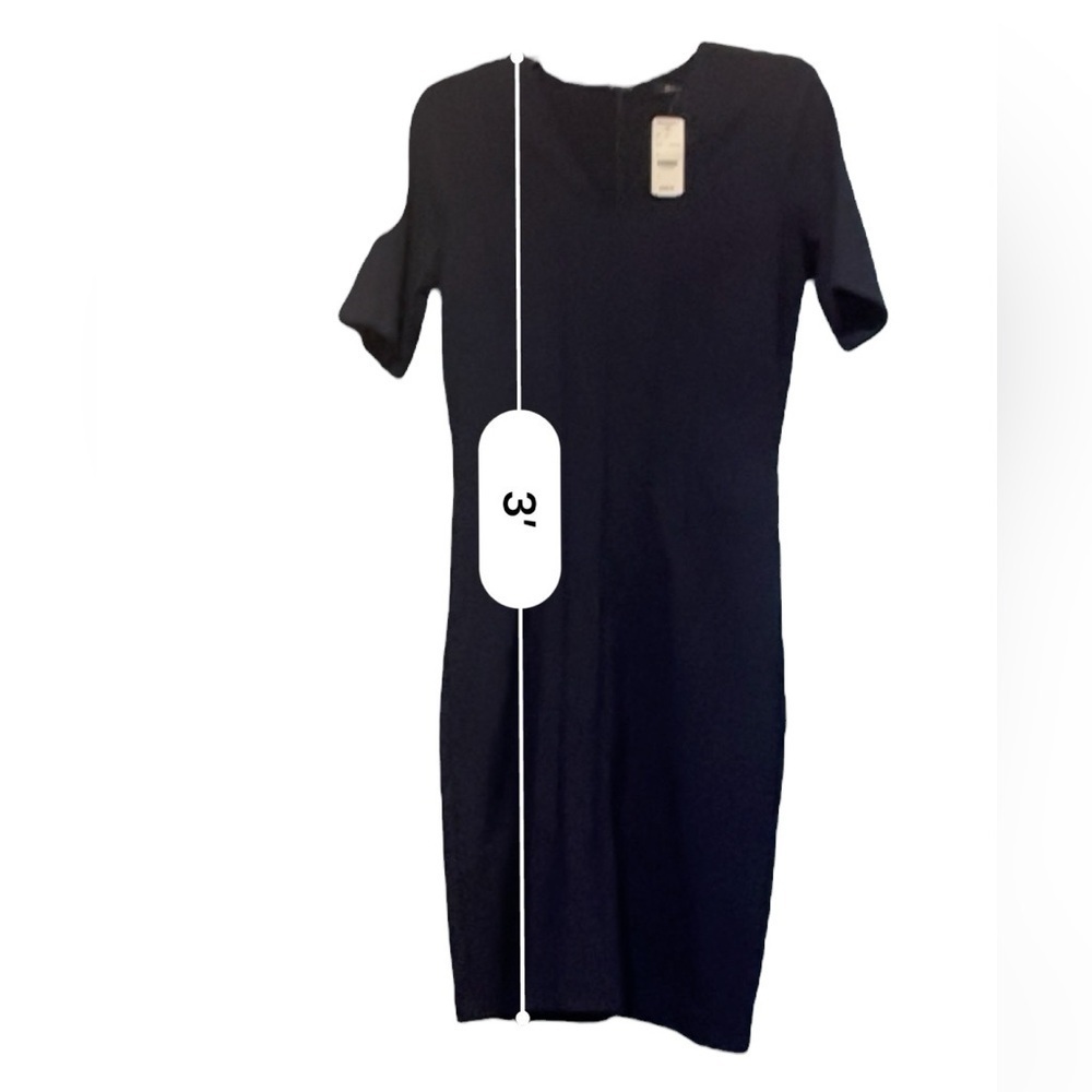 Brooks Brothers classic Navy Blue, lined, fitted dress - Picture 6 of 6